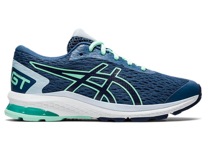 Sapatilhas Running Asics GT-1000 9 GS Criança Azuis Escuro, 4733A868.879